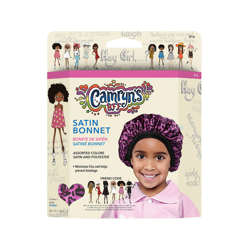 Camryn's BFF Satin Bonnet (Assorted Prints)