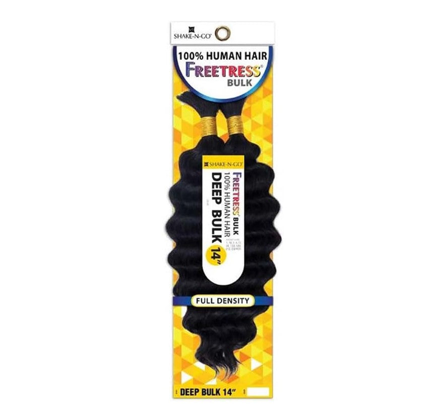 Freetress Human Hair Braids - Deep Bulk 14"