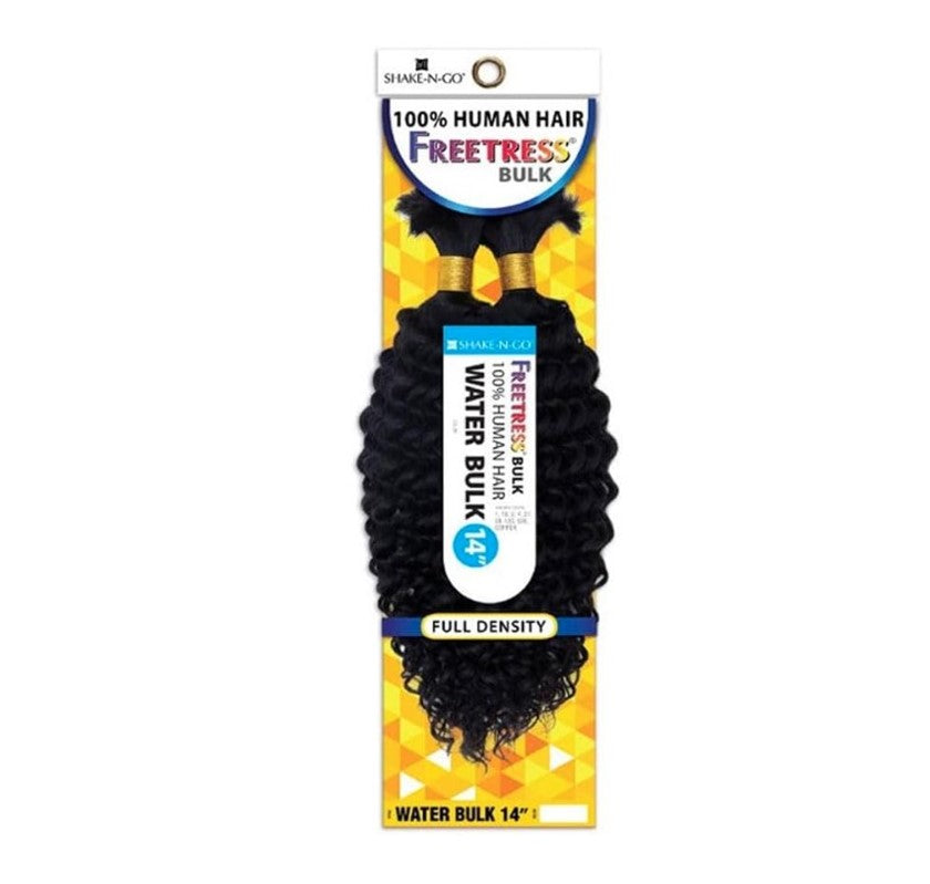 Freetress Human Hair Braids - Water Bulk 14"