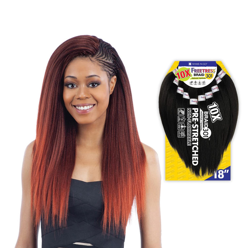 FreeTress Equal Pre-Stretched Synthetic Braids - 10X BRAID 301 (18")