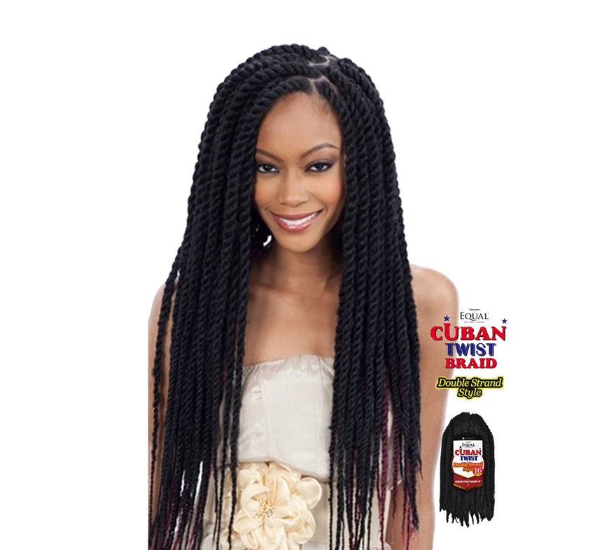 Shake-N-Go Equal Cuban Twist Braid 16"