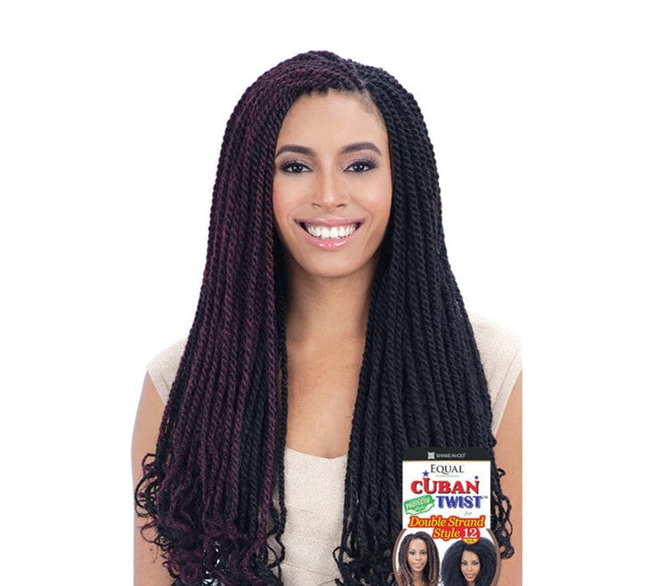 Shake-N-Go Equal Cuban Twist Braid 24"