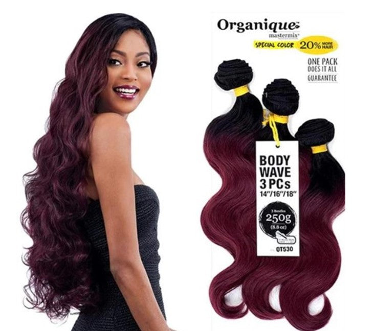 Organique Mastermix 3Pcs Body Wave 14"/16"/18"