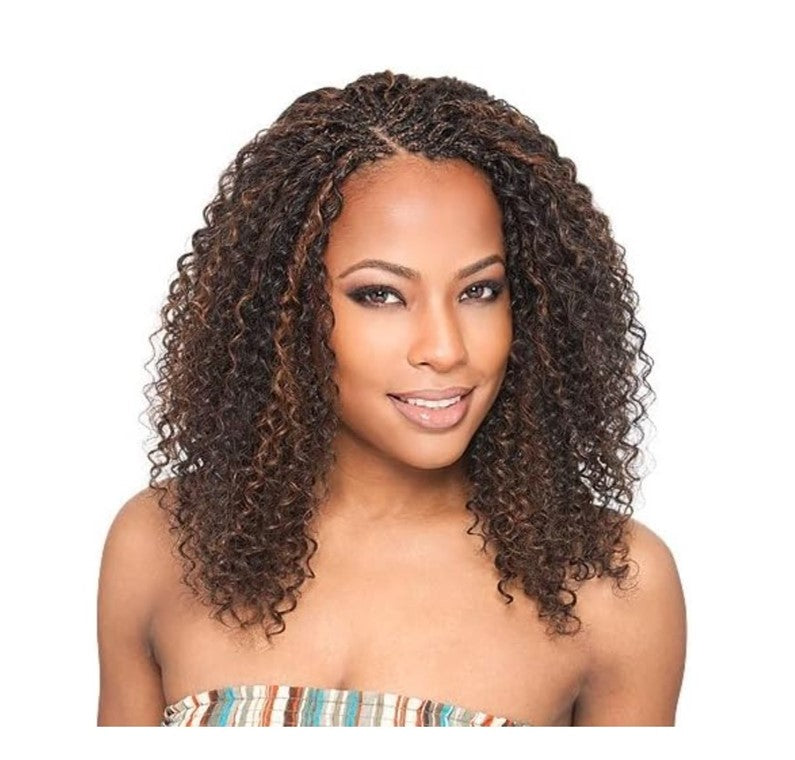 MilkyWay Que Human Hair Blend Braiding Hair Water Bulk 18"