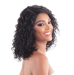 NIB NWT The Wig Lace Front Brazilian 100% Human Natural Blend Hair Amazon.com : Shake-N-Go Naked 100% Brazilian Natural Human  main image 3