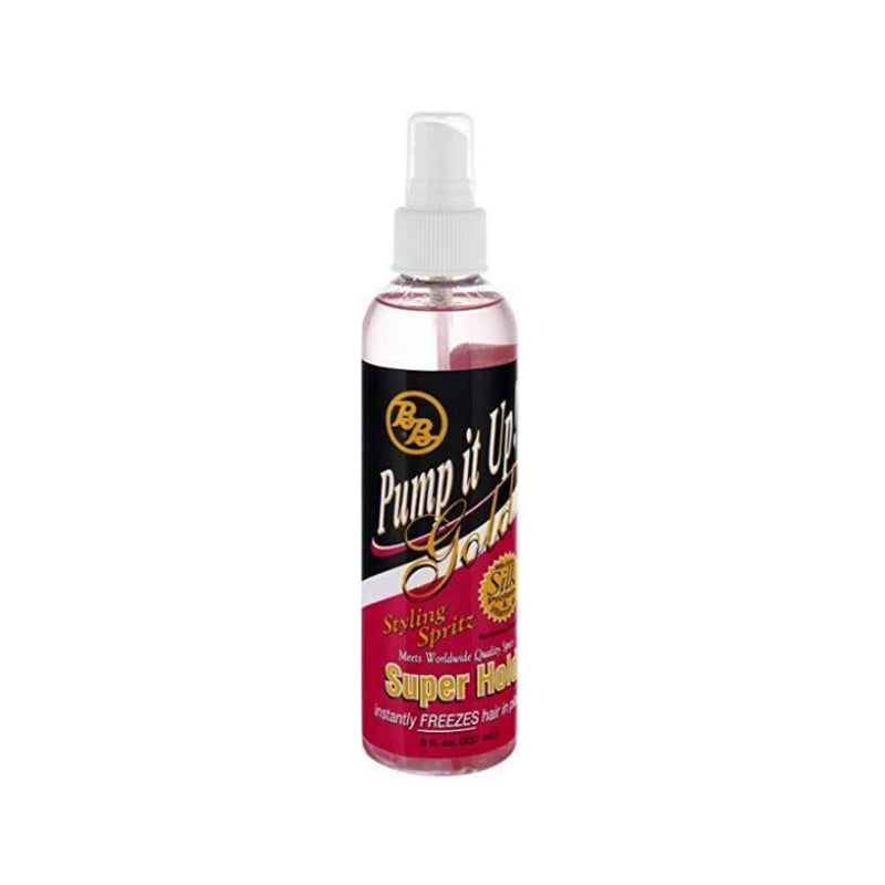 PUMP IT UP SPRITZ GOLD SUPER HOLD (8oz)