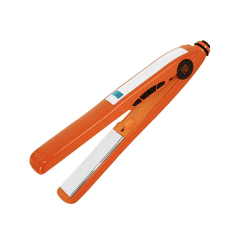 CHI Deep Brilliance 1" Digital Titanium Hairstyling Flat Iron Orange