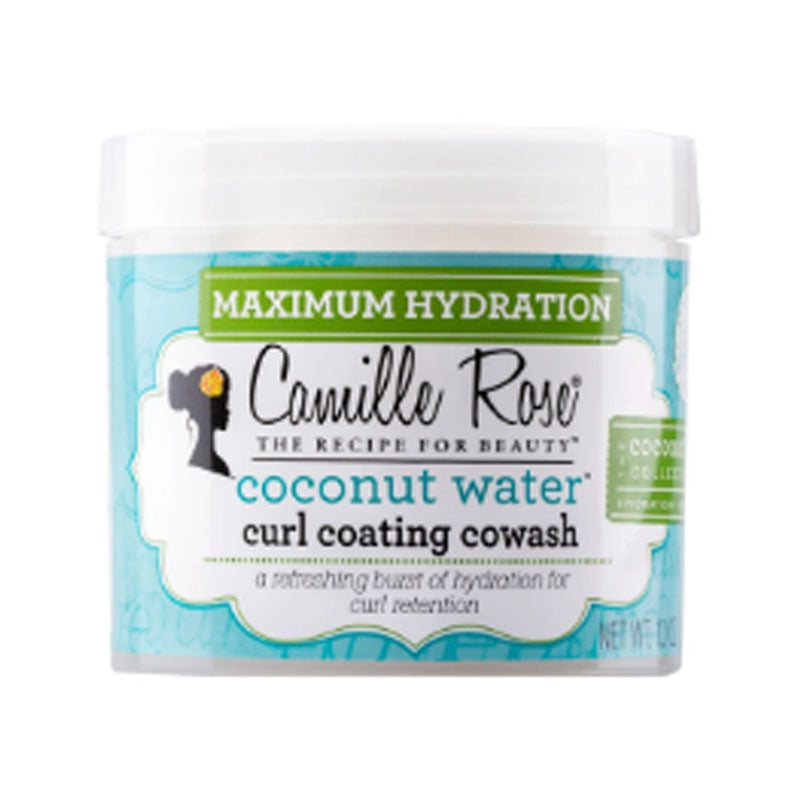 Camille Rose Coconut Water Curl Coating Cowash  12 oz