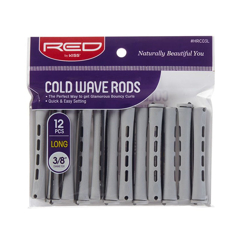 Cold Wave Rods Long (3.25") 3/8”- 12pc Gray