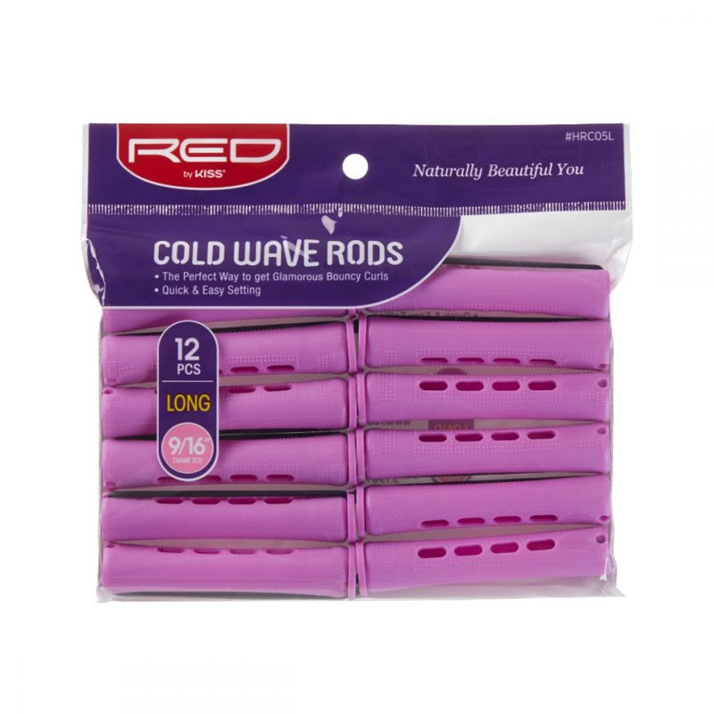 Cold Wave Rods Long (3.25") 9/16”- 12pc Orchid