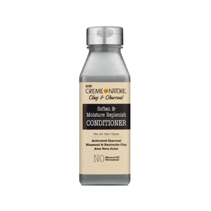 Creme of Nature Clay & Charcoal Soften & Moisture Replenish Conditioner 12 oz