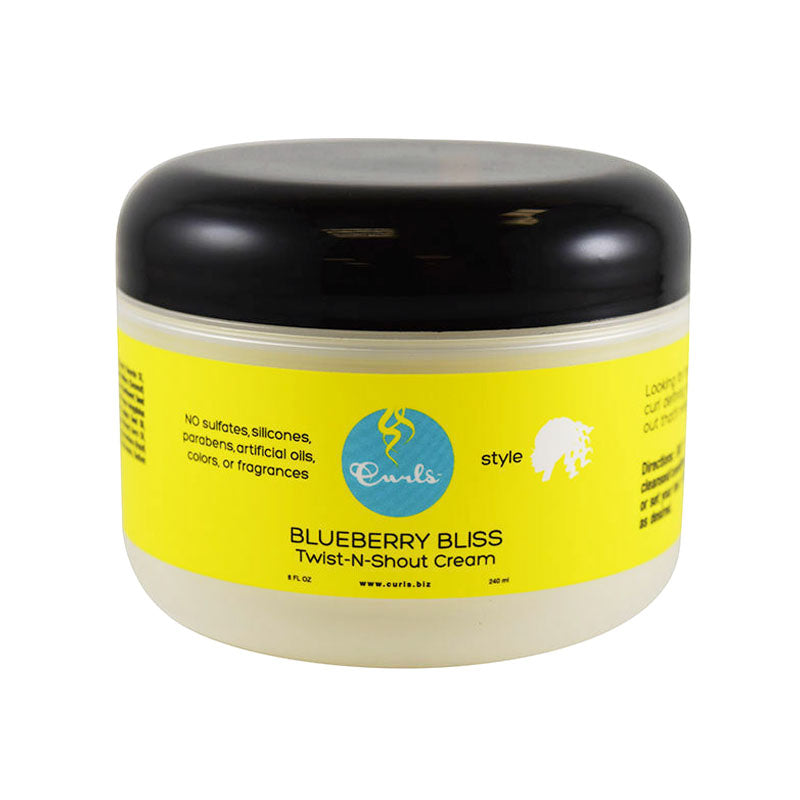 Curls Blueberry Bliss Twist N Shout Cream - 8 oz