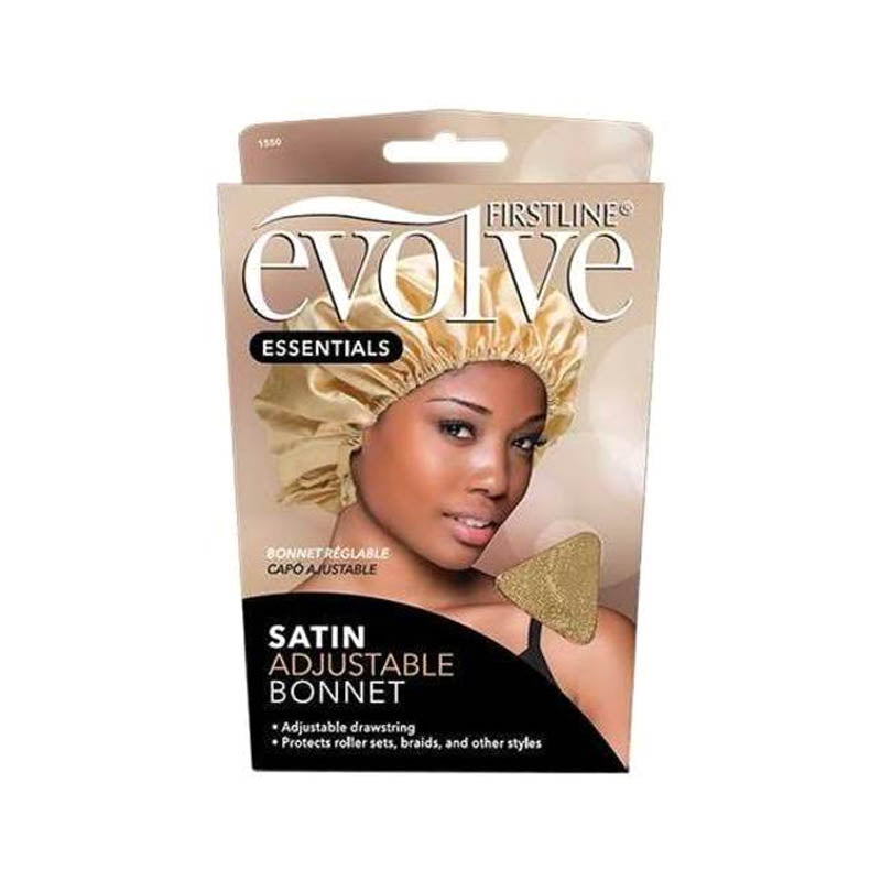 Evolve Satin Adjustable Drawstring Bonnet