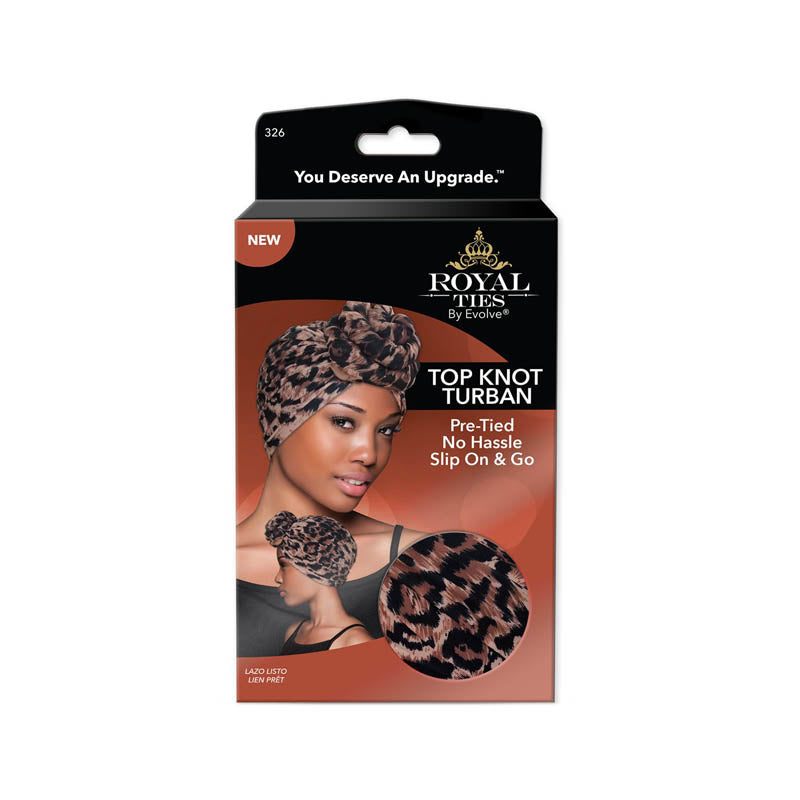 Evolve Royal Ties Top Knot Turban