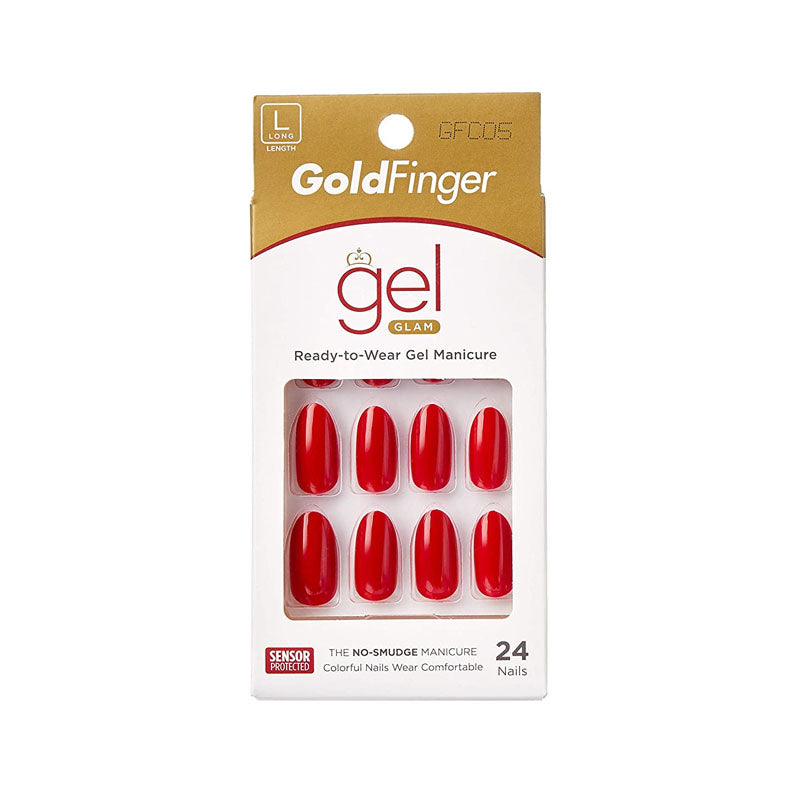 KISS Gold Finger Gel Glam Color Nails- GFC05