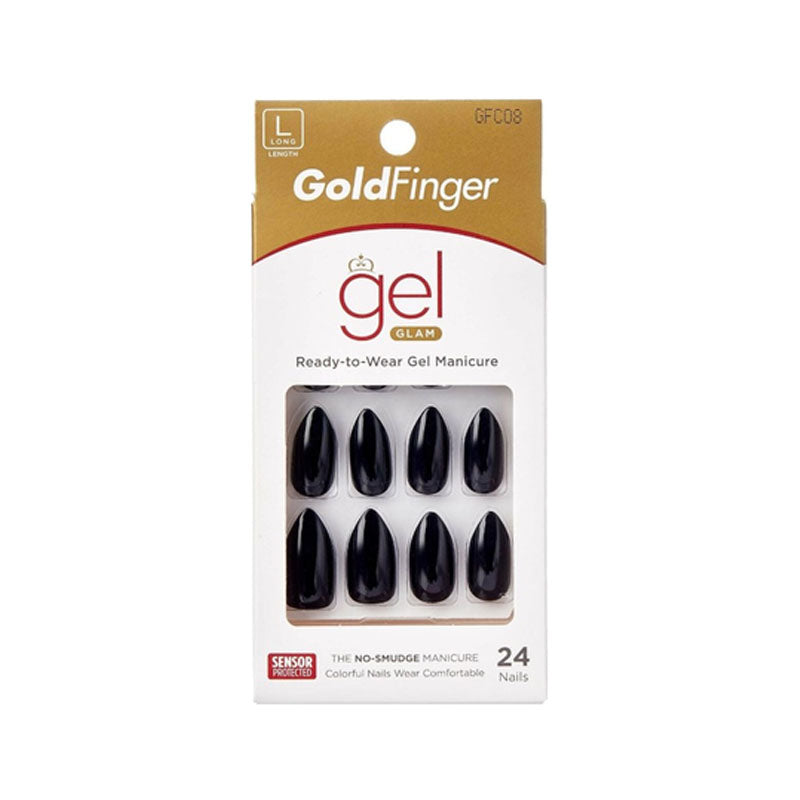 KISS Gold Finger Gel Glam Color Nails- GFC08