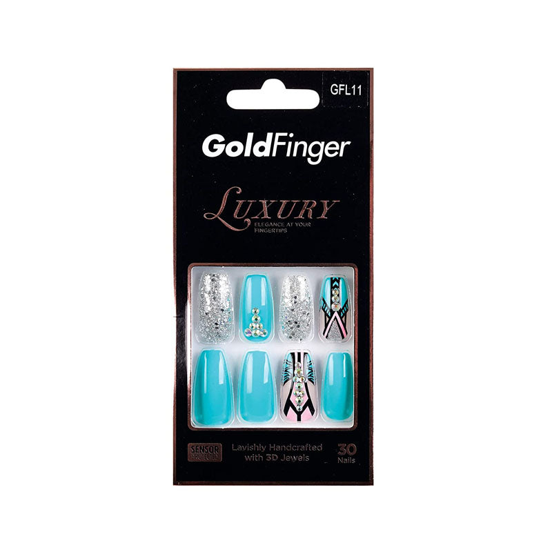 KISS Gold Finger Luxury Nails - GFL11