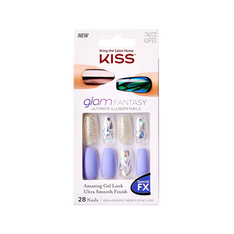 Kiss Glam Fantasy Ultimate Illusion 28 Nails – HW Beauty