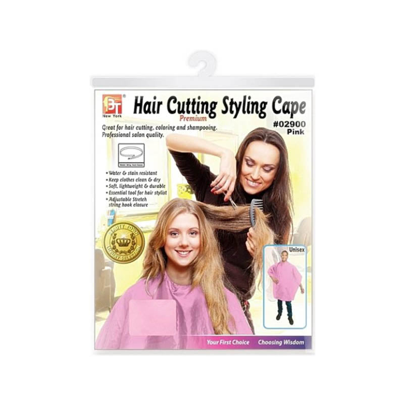 Luxury Hair Cutting Styling Cape Stretch String Hook