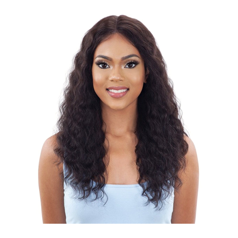 Mayde Beauty 100% Human Hair 5" Lace & Lace Front Wig - NATURAL LOOSE CURL