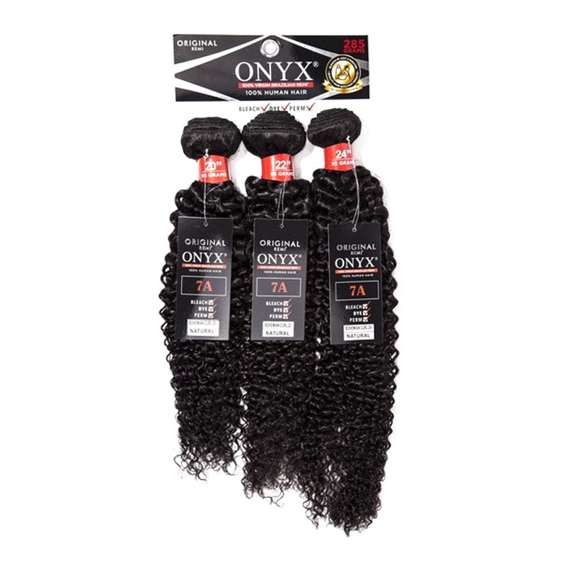 Onyx 7A Triple Bundle Bohemian Curl