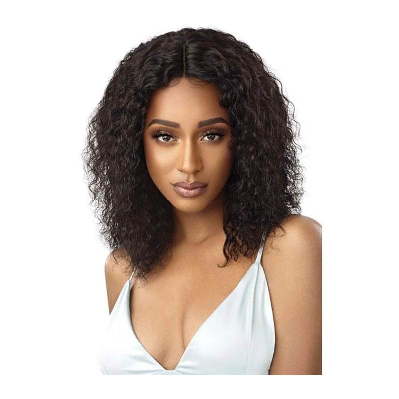 Outre Mytresses Gold Label 100% Unprocessed Human Hair Lace Front Wig - WET & WAVY DEEP 16" 18"