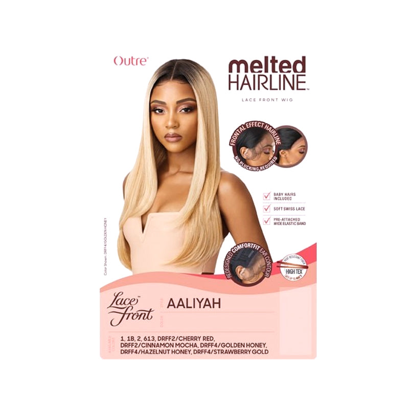 Outre Synthetic Melted Hairline Lace Front Wig AALIYAH HW Beauty