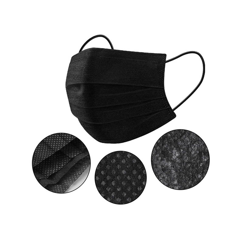 POF® Disposable Protective Face Mask -  Black (10pc)