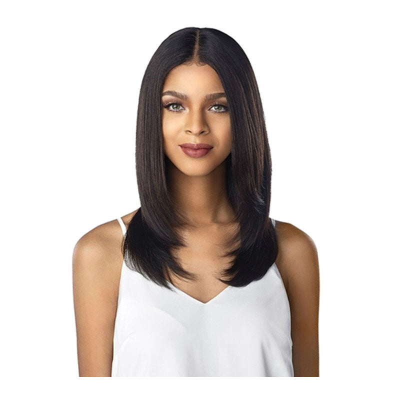 Sensationnel 10A Straight Lace Front Wig Human Hair