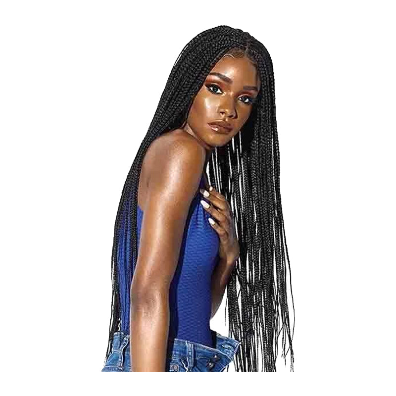 Sensationnel Ruwa Cloud 9 Synthetic Hair 4x4 Lace Parting Swiss Lace Wig - BOX BRAID 36"