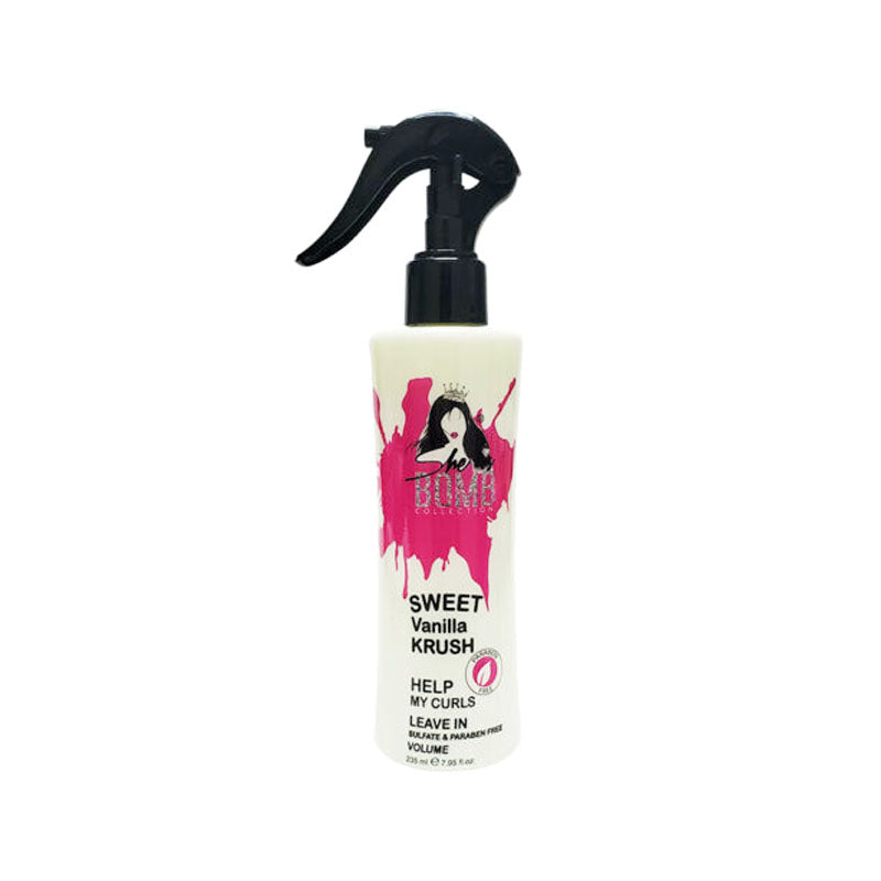 She Is Bomb Collection Sweet Vanilla Krush Leave-In Curl Definer (7.95 oz)