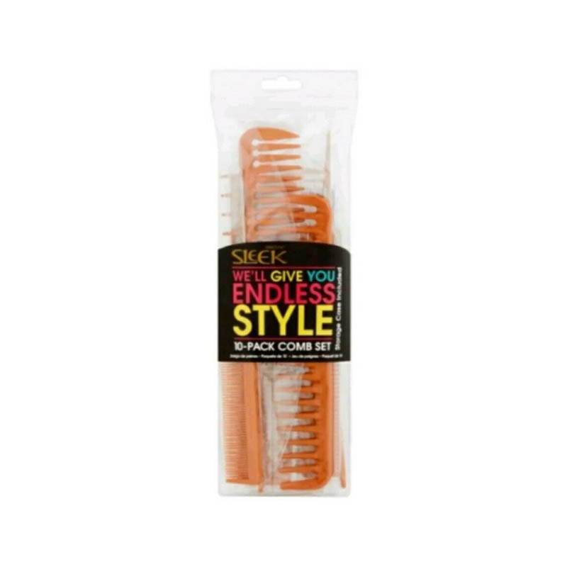 Sleek Bone Comb Set (10 count)