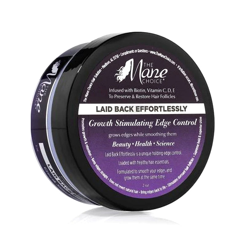 THE MANE CHOICE Laid Back Effortlessly - Growth Stimulating Edge Control 2oz