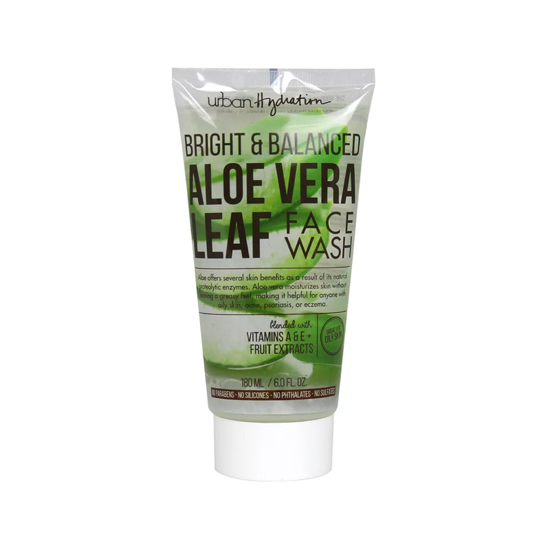 Urban Hydration Bright & Balanced Aloe Vera Leaf Face Wash - 6 oz