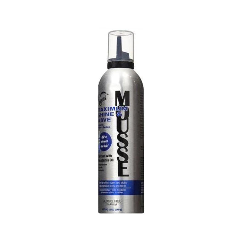 Vigorol Maximum Shine & Wave Mousse 12oz